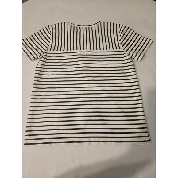 Madewell‎ Striped Lace Un Neckline Top Size XS - Picture 8 of 8